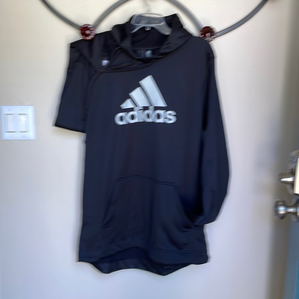 Adidas black  hoodie.